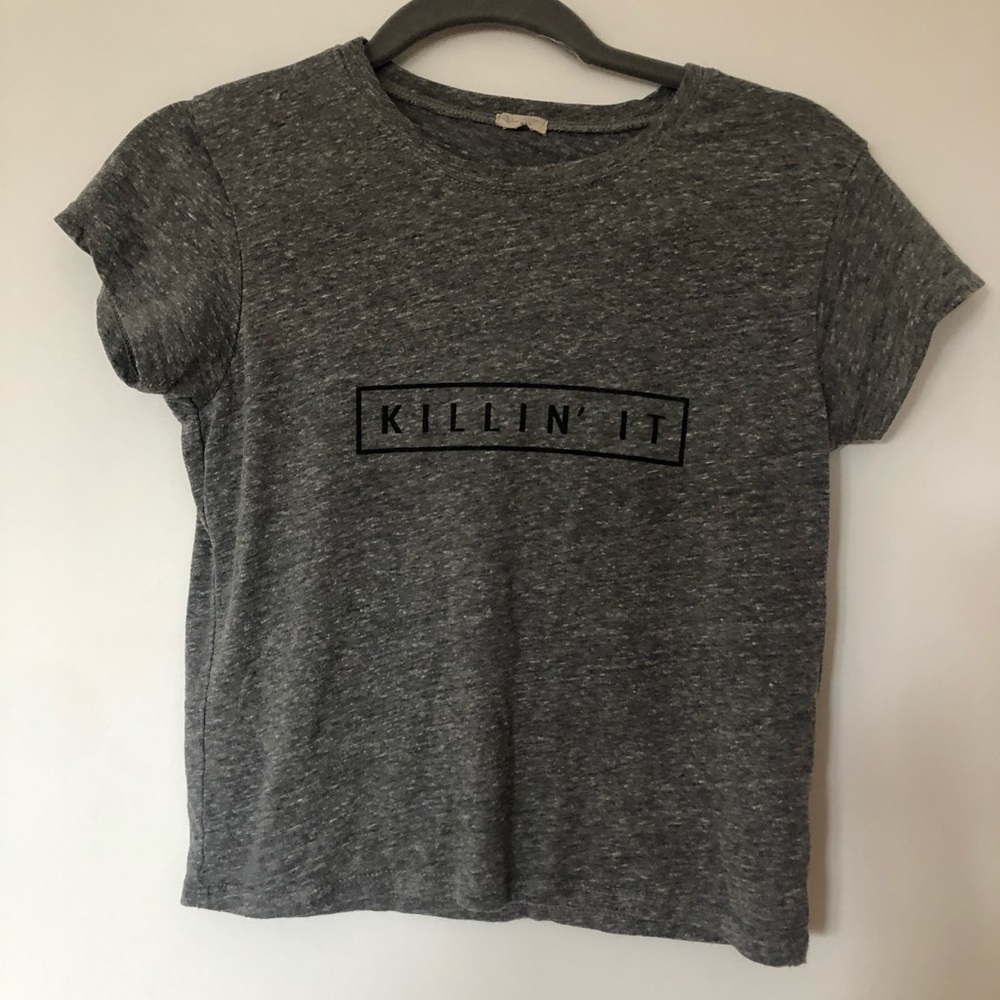 Brandy Melville Crop Tee